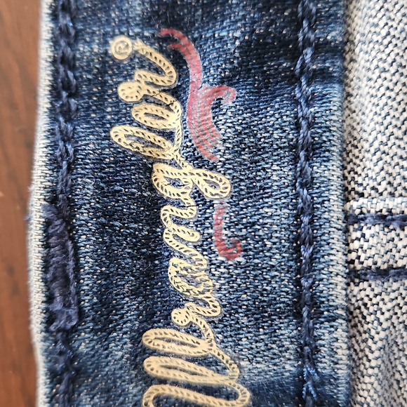 Wrangler Women's Flare Jeans in Deep Blue Size 1x32 - Picture 4 of 5